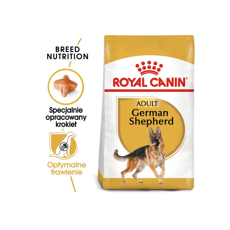 Royal Canin German Shepherd Adult karma sucha dla psów dorosłych rasy owczarek niemiecki 11kg