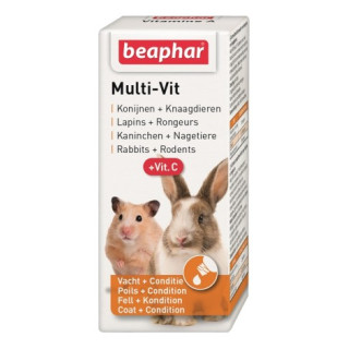 Beaphar Multi-Vit + witamina C dla gryzoni 20ml