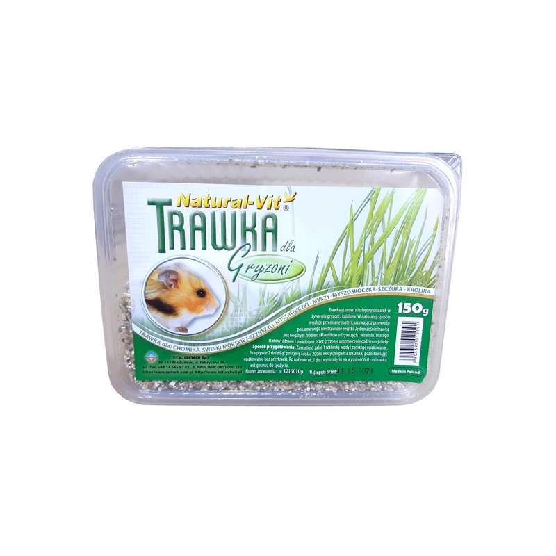 Natural-Vit Trawka dla gryzoni 150g