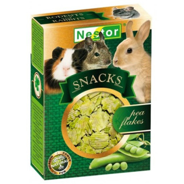 Nestor Snacks - płatki grochu 45g