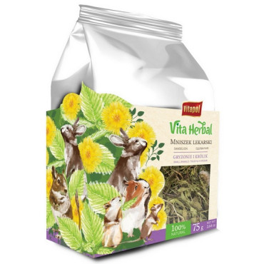 Vitapol Vita Herbal Mniszek lekarski ziele dla gryzoni i królika 75g