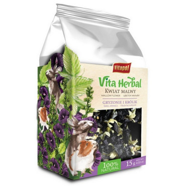 Vitapol Vita Herbal Kwiat malwy dla gryzoni i królika 15g