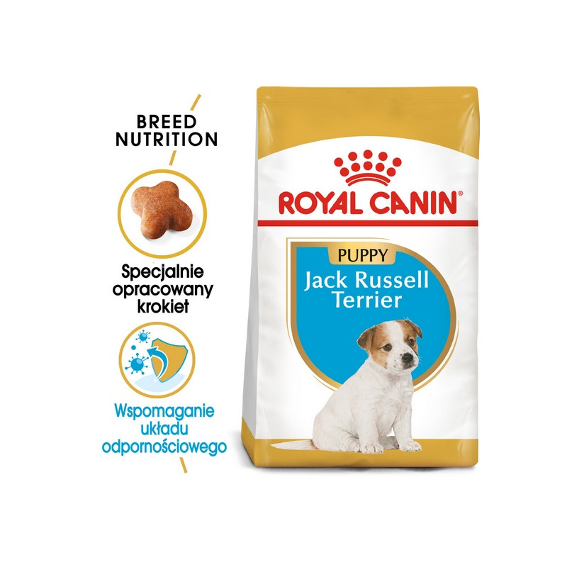 Royal Canin Jack Russell Terrier Puppy karma sucha dla szczeniąt do 10 miesiąca, rasy jack russell terrier 1,5kg