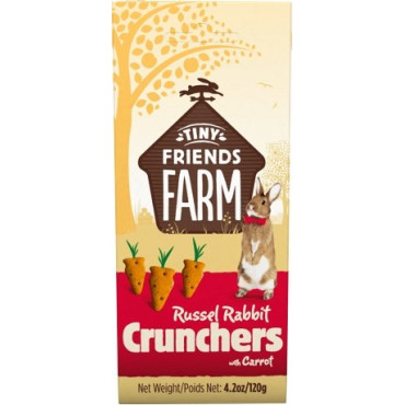 Supreme Petfoods Tiny Friends Farm Russell Rabbit Crunchers 120g