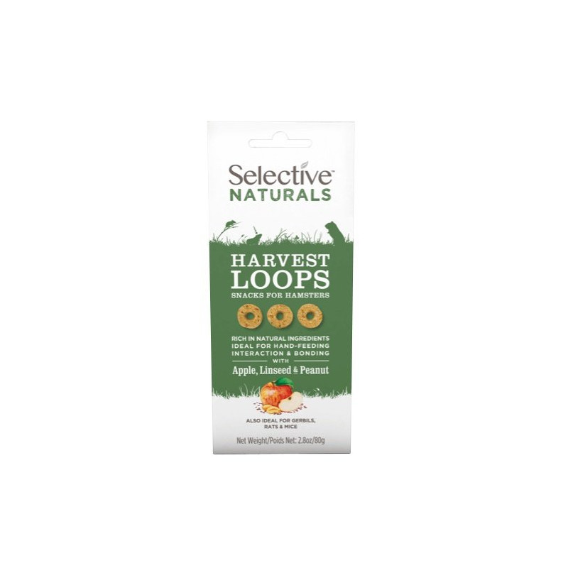 Supreme Petfoods Selective Naturals Harvest Loops 80g