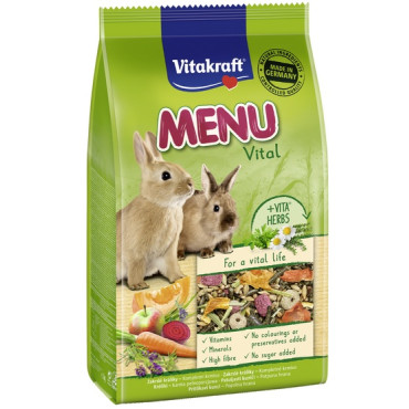 Vitakraft Menu Vital Królik 1kg [10645]