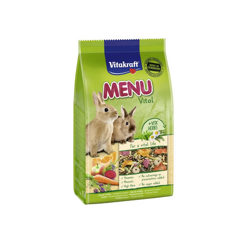 Vitakraft Menu Vital Królik 1kg [10645]