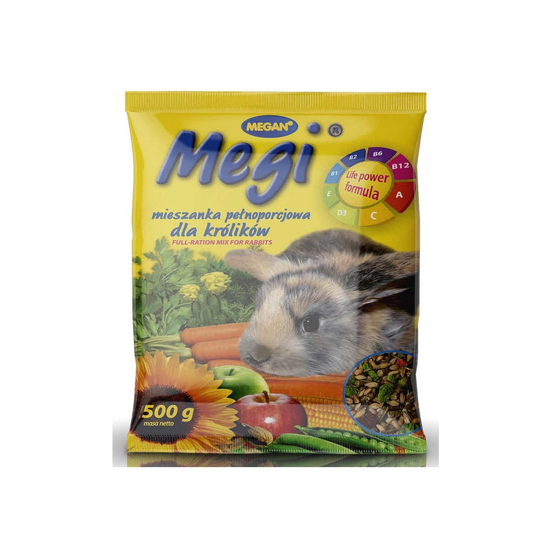 Megan Mieszanka Megi dla królika 500g [ME142]