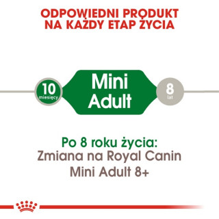 Royal Canin Mini Adult karma sucha dla psów dorosłych, ras małych 2kg