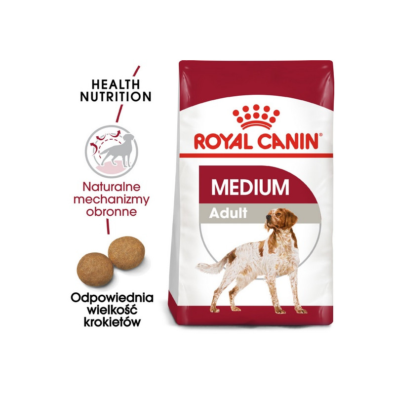 Royal Canin Medium Adult karma sucha dla psów dorosłych, ras średnich 4kg