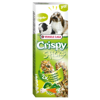 Versele-Laga Crispy Sticks Rabbit & Guinea Pig Vegetables - kolby dla królików i świnek z warzywami 110g