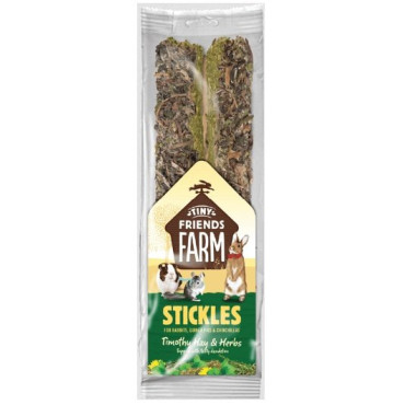 Supreme Petfoods Tiny Friends Farm Stickles Timothy Hay & Herbs 100g