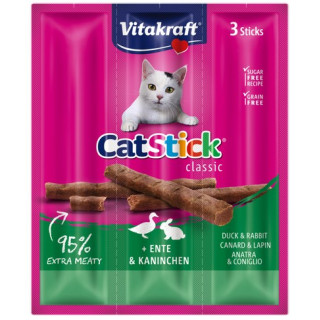 Vitakraft Cat Stick Classic Kaczka i Królik 18g [18200]