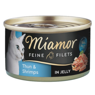 Miamor Feine Filets Dose Thunfisch & Shrimps - tuńczyk i krewetki 100g