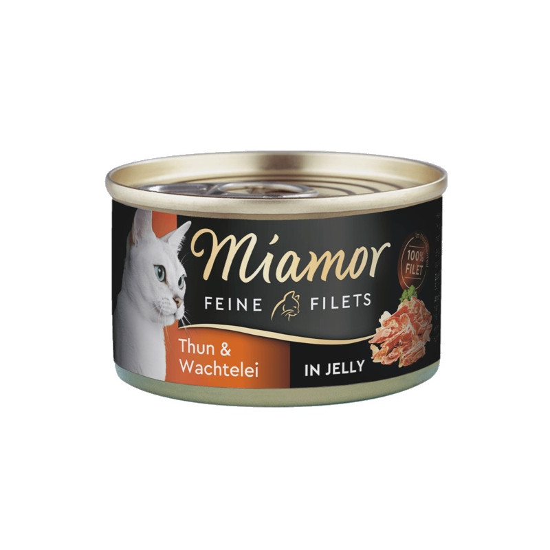 Miamor Feine Filets Dose Thunfisch & Wachtelei - tuńczyk i przepiórka 100g