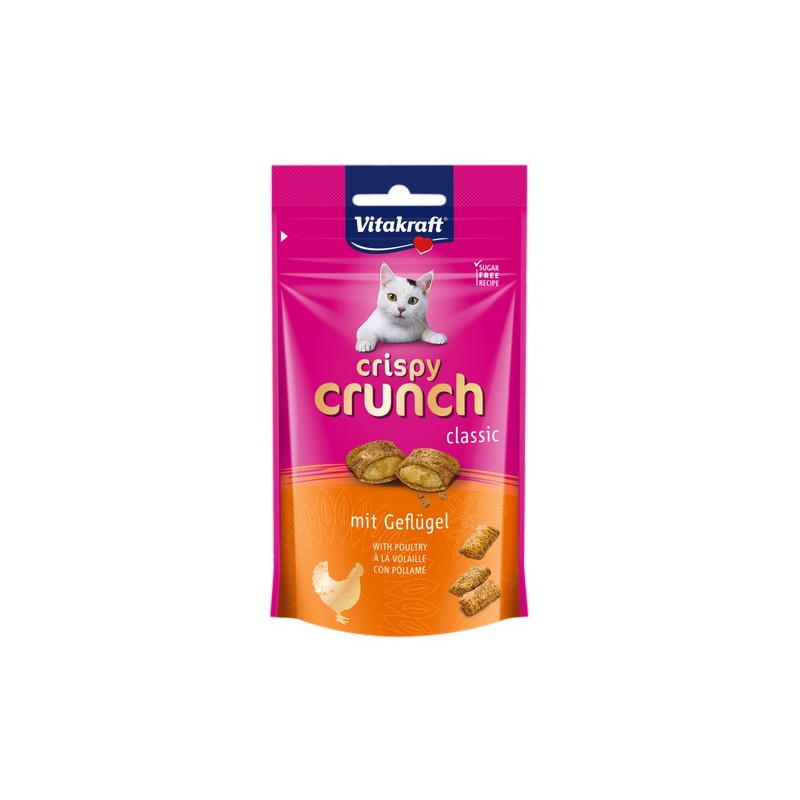 Vitakraft Cat Crispy Crunch drób 60g [2428814]