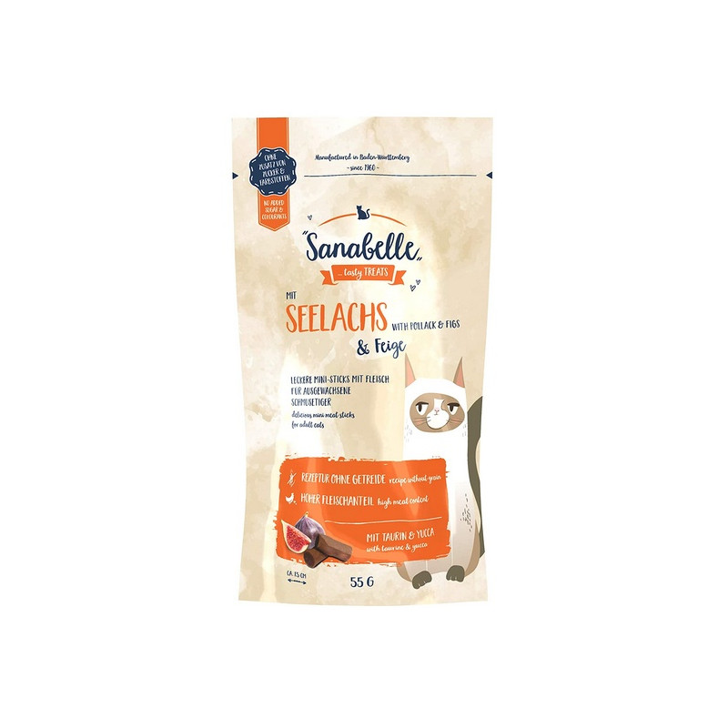 Sanabelle Snack Mintaj & Figi 55g