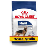 Royal Canin Maxi Adult karma sucha dla psów dorosłych, do 5 roku życia, ras dużych 18kg (15+3kg)