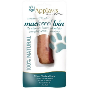 Applaws Natural Cat Loin Suszona polędwica z makreli 30g