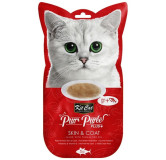 Kit Cat PurrPuree Plus+ Tuna Skin&Coat 4x15g