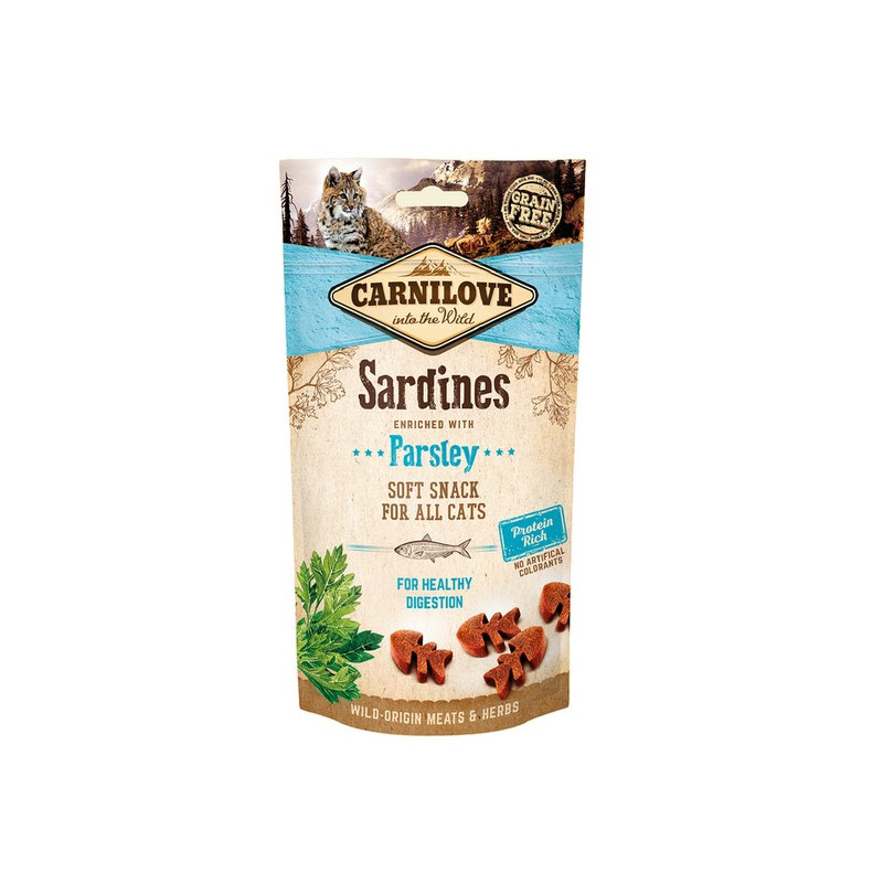 Carnilove Cat Snack Fresh Soft Sardine+Parsley 50g