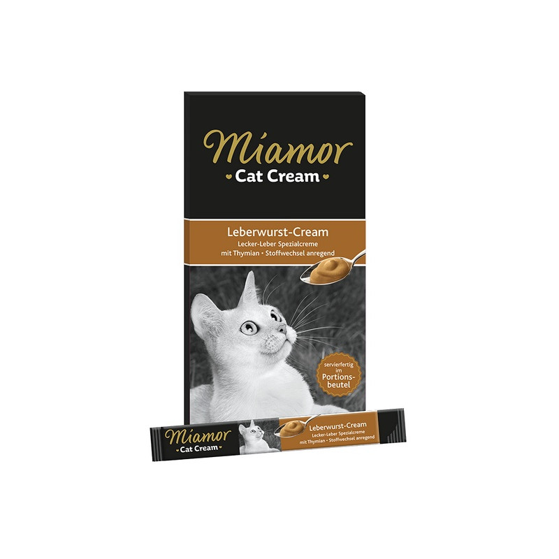 Miamor Cat Confect Leberwurst Cream 6x15g