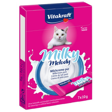 Vitakraft Cat Milky Melody krem z mleka 70g [28818]