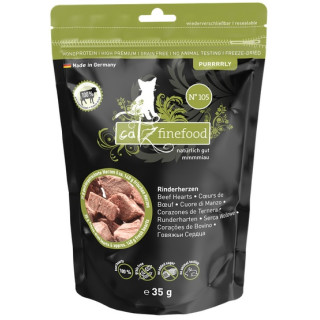 Catz Finefood Purrrrly N.105 Serca wołowe 35g