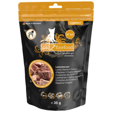 Catz Finefood Purrrrly N.107 Serca jagnięce 35g