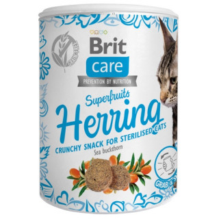 Brit Care Cat Snack Superfruits Herring 100g