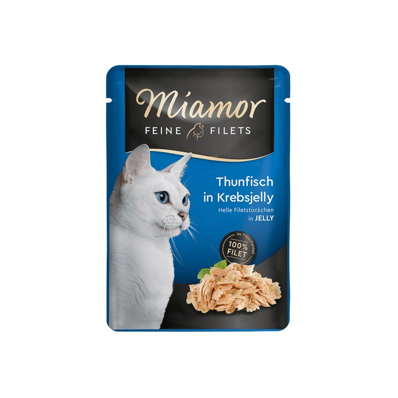 Miamor Feine Filets Tuńczyk & Galaretka krabowa saszetka 100g