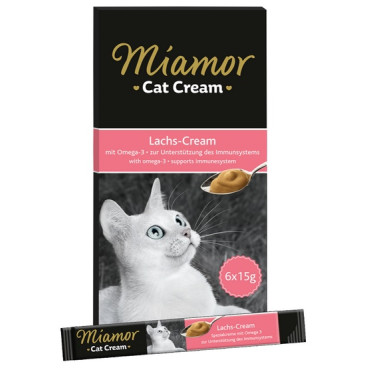 Miamor Cat Confect Lachs Cream 6x15g