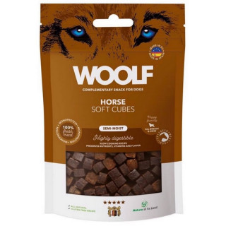 Woolf Soft Cubes Monoprotein Horse 100g