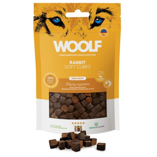 Woolf Soft Cubes Monoprotein Rabbit 100g