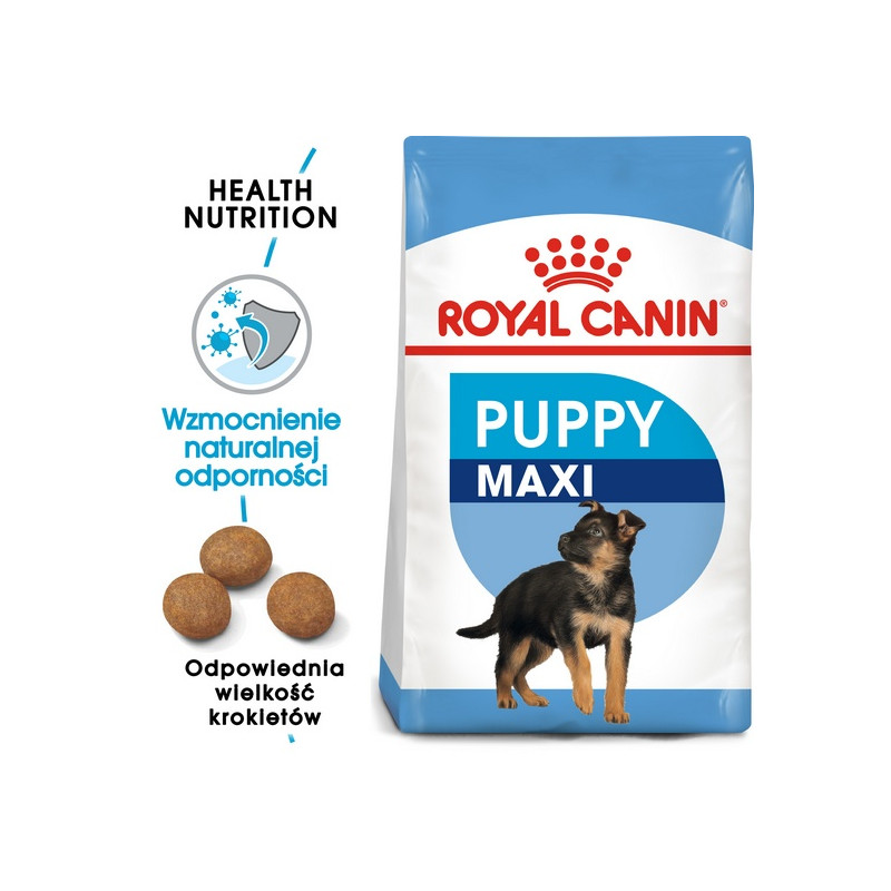 Royal Canin Maxi Puppy karma sucha dla szczeniąt, od 2 do 15 miesiąca życia, ras dużych 15kg