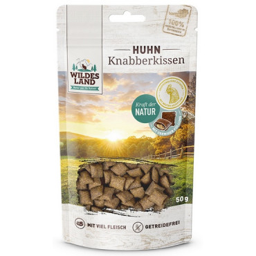 Wildes Land Knabberkissen Huhn 50g