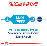 Royal Canin Maxi Puppy karma sucha dla szczeniąt, od 2 do 15 miesiąca życia, ras dużych 15kg