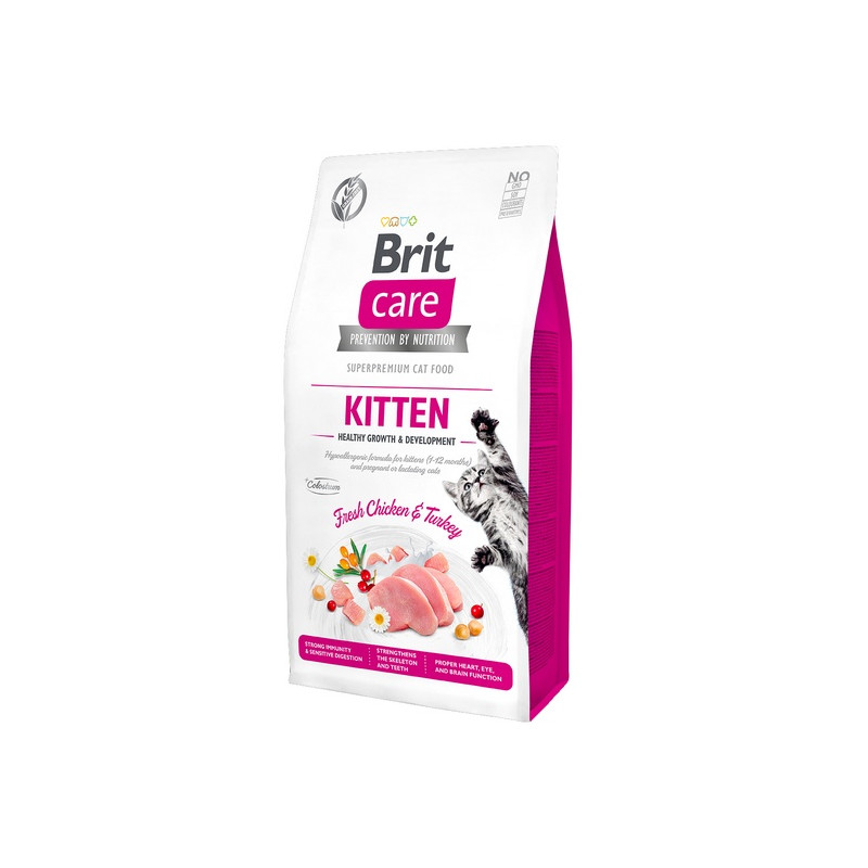 Brit Care Cat Grain Free Kitten Healthy Growth & Development 7kg