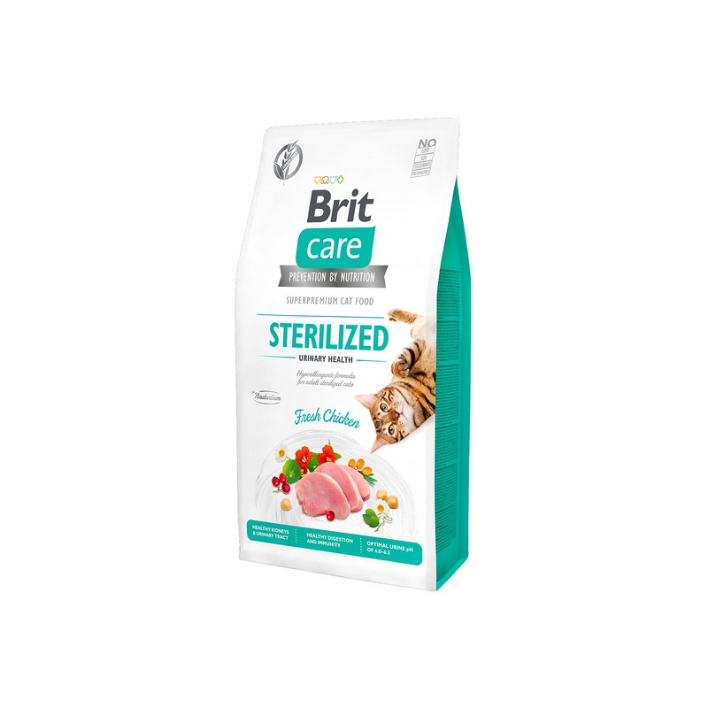 Brit Care Cat Grain Free Sterilized Urinary Health 2kg