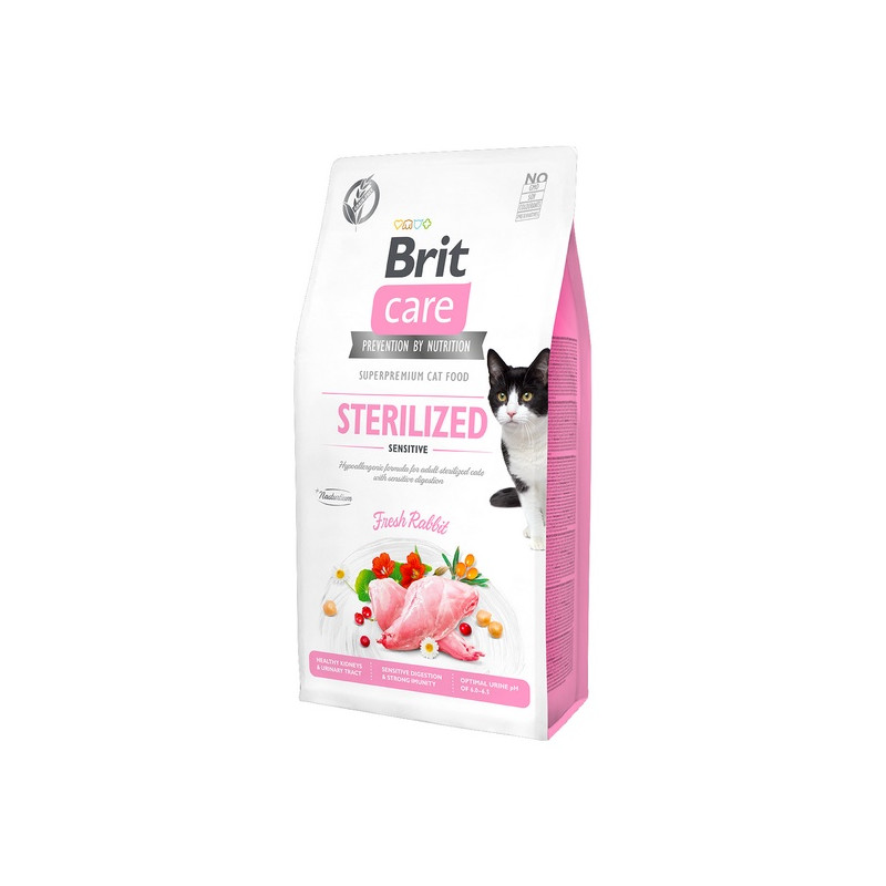 Brit Care Cat Grain Free Sterilized Sensitive 2kg