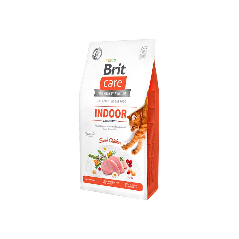 Brit Care Cat Grain Free Indoor Anti-Stress 2kg