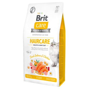 Brit Care Cat Grain Free Haircare Healthy & Shiny Coat 400g