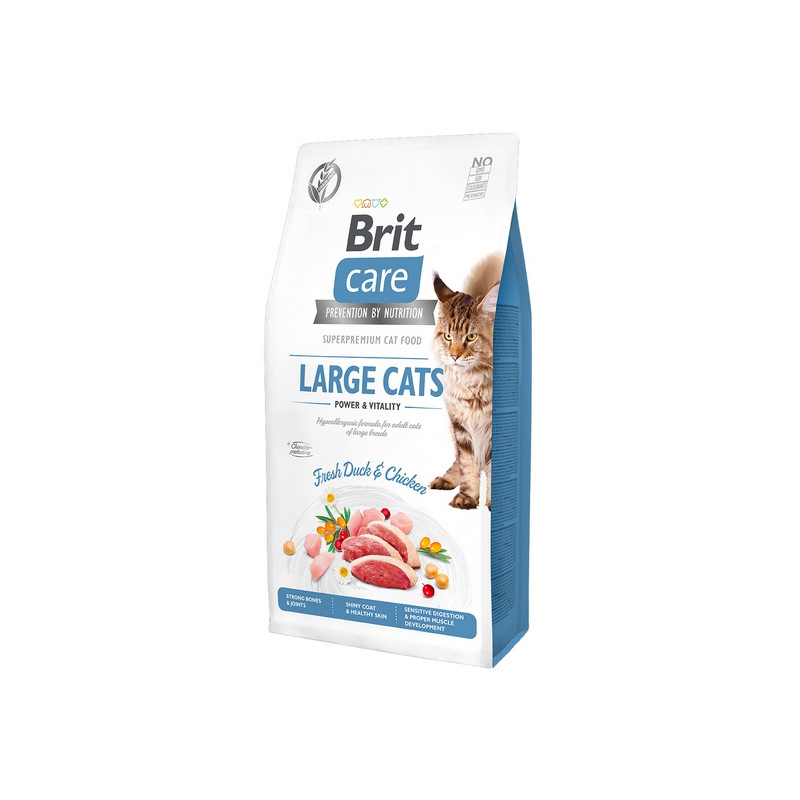 Brit Care Cat Grain Free Large Cats Power & Vitality 2kg