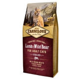 Carnilove Cat Lamb & Wild Boar Sterilised - jagnię i dzik 6kg