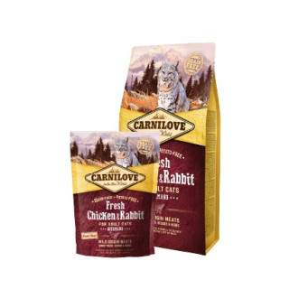 Carnilove Cat Fresh Chicken & Rabbit Gourmand - kurczak i królik 2kg