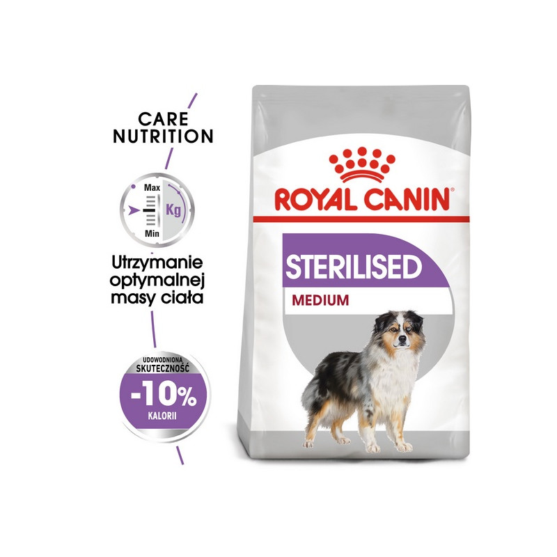 Royal Canin Medium Sterilised karma sucha dla psów dorosłych, ras średnich, sterylizowanych 3kg