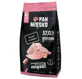 Pan Mięsko Karma sucha dla kociąt - kurczak i królik chrupki XS 1,6kg