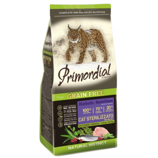 Primordial Cat Grain Free Sterilized Turkey & Herring 2kg