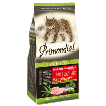 Primordial Cat Grain Free Urinary Turkey & Herring 2kg