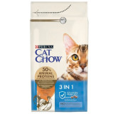 Purina Cat Chow 3in1 z indykiem 1,5kg